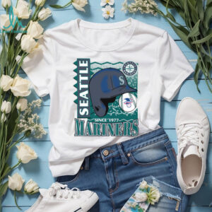 Seattle Mariners Atlas Helmet Baseball TShirt
