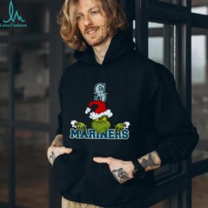 Seattle Mariners Logo Baseball Grinch Christmas T Shirt
