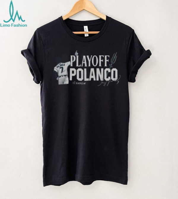Seattle Mariners Merch 2025 Playoff Jorge Polanco Shirt