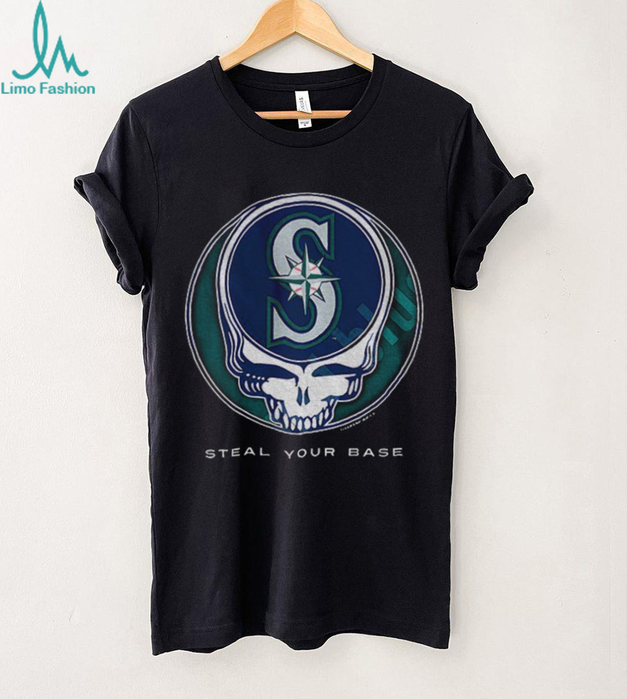 Seattle Mariners Steal Your Base Grateful Dead skull MLB shirt Seattle Mariners Steal Your Base Grateful Dead skull MLB shirt
