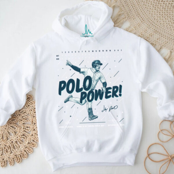 Seattle Mariners Team Store Jorge Polanco Polo Power T Shirt