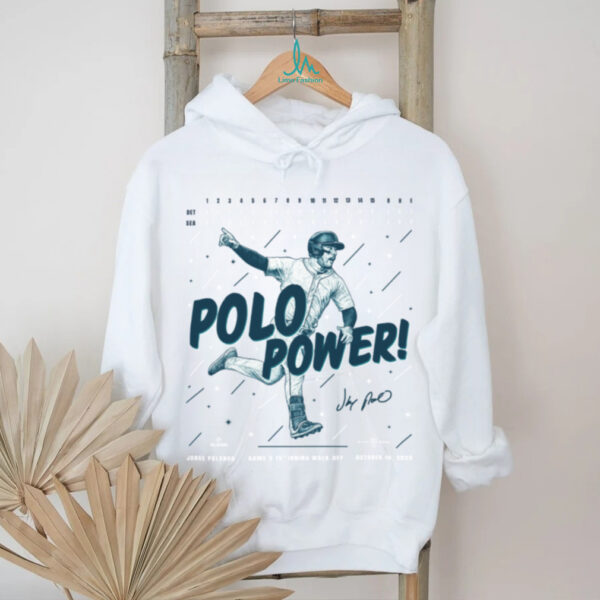 Seattle Mariners Team Store Jorge Polanco Polo Power T Shirt