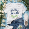 Seattle Seahawks Womens Grey Football GirlsShirt