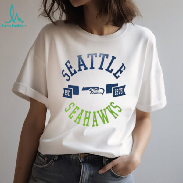 Seattle Seahawks Womens Grey City Fitted Shirt