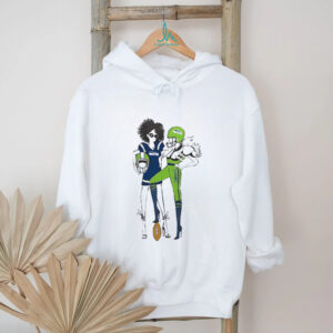 Seattle Seahawks Womens Grey Football GirlsShirt