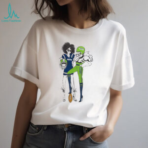Seattle Seahawks Womens Grey Football GirlsShirt