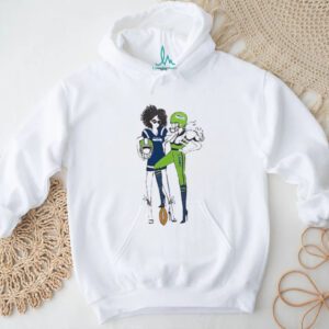 Seattle Seahawks Womens Grey Football GirlsShirt