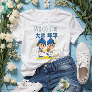Shohei Ohtani Superstar Cartoon Baseball Shirt