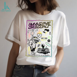 Shop Imagine Dragons Merch Sharks T Shirt