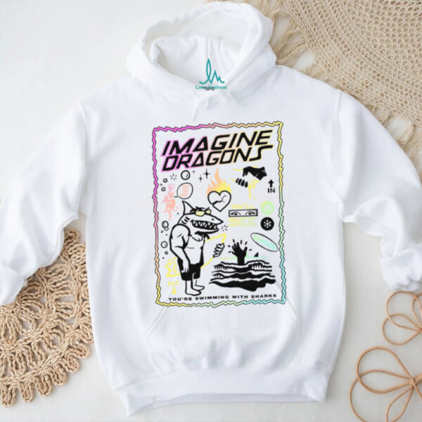 Shop Imagine Dragons Merch Sharks T Shirt