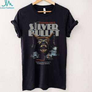 Silver Bullet 40th Anniversary When Darkness Falls Terror Rises T shirt
