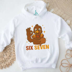 Six Seven Turkey 6 7 meme Funny Thanksgiving shirt