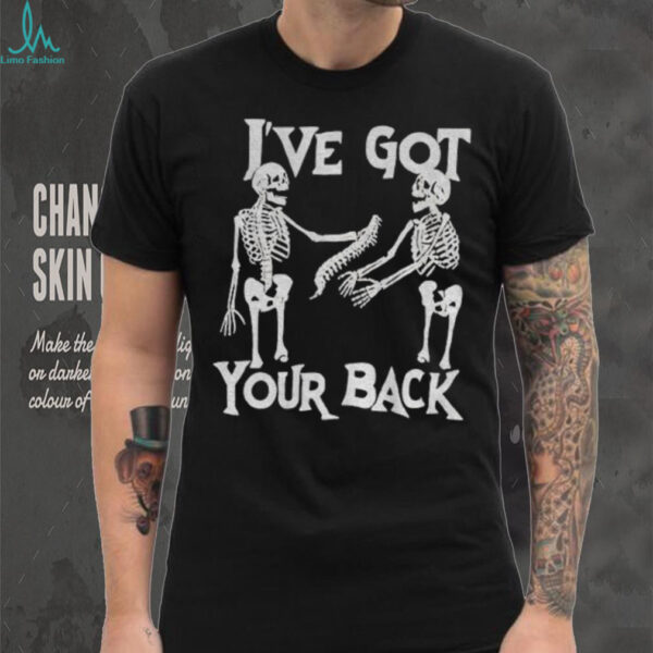 Skeleton if you ever find yourself mad at me put a red cape on so you can be supermad shirt
