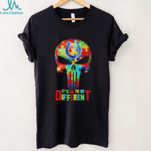 Skull Indianapolis Colts it’s ok to be different shirt