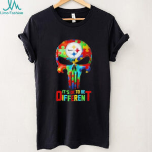 Skull Pittsburgh Steelers it’s ok to be different shirt