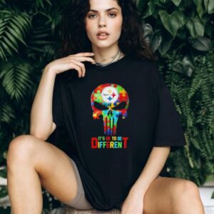 Skull Pittsburgh Steelers it’s ok to be different shirt