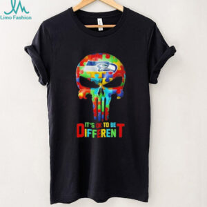 Skull Seattle Seahawks it’s ok to be different shirt
