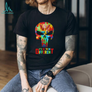 Skull Washington Commanders it’s ok to be different shirt