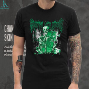 Sleeping With Sirens Merch DV Metal Skeleton TShirt