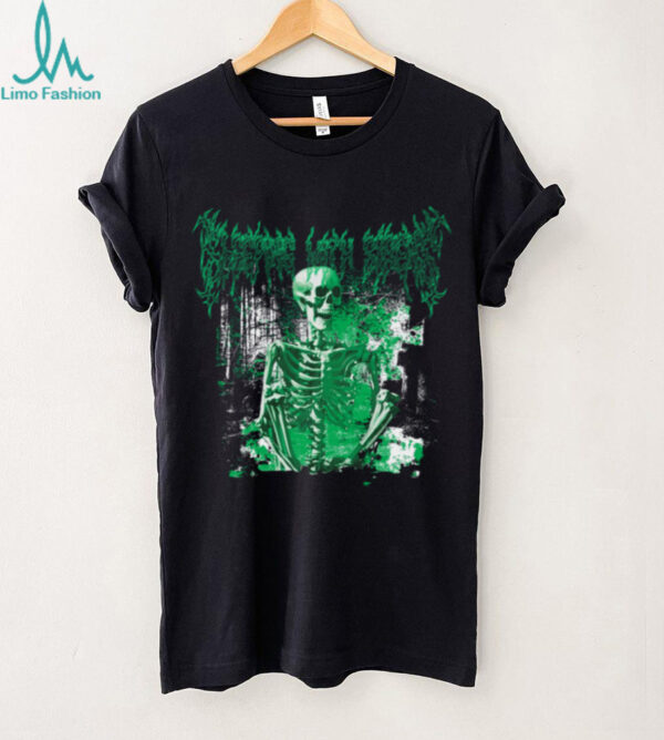 Sleeping With Sirens Merch DV Metal Skeleton TShirt