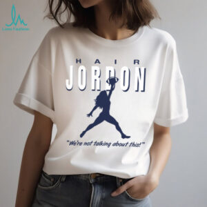 Smack Apparel Shop North Carolina Tar Heels Hair Jordon We’re Not Talking About This! Tee