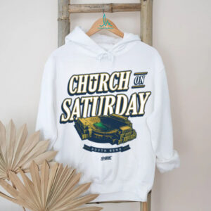 Smack Apparel Shop Notre Dame Church On Saturday Tee