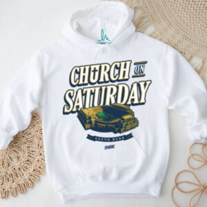 Smack Apparel Shop Notre Dame Church On Saturday Tee