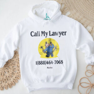 Smiley Call My Lawyer Bear T Shirt
