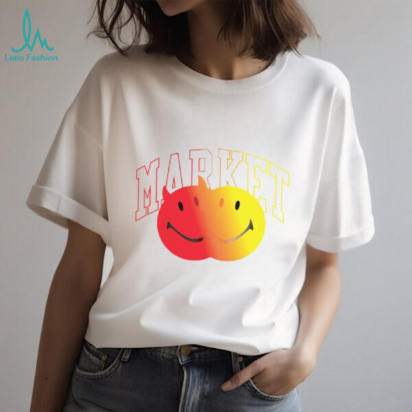 Smiley good and evil t shirt