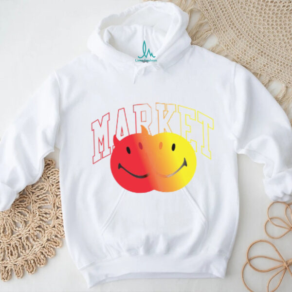 Smiley good and evil t shirt