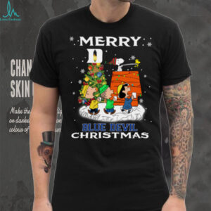 Snoopy Duke Blue Devils Christmas Shirt Funny Holiday Football T Shirt