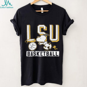 Snoopy Peanuts x LSU Basketball Tee Streaker Sports