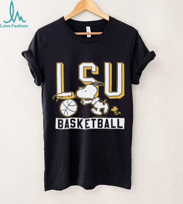 Snoopy Peanuts x LSU Basketball Tee Streaker Sports