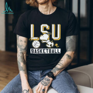 Snoopy Peanuts x LSU Basketball Tee Streaker Sports