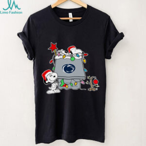 Snoopy Penn State Nittany Lions Christmas Shirt 2025 Holiday Football Gift Tee