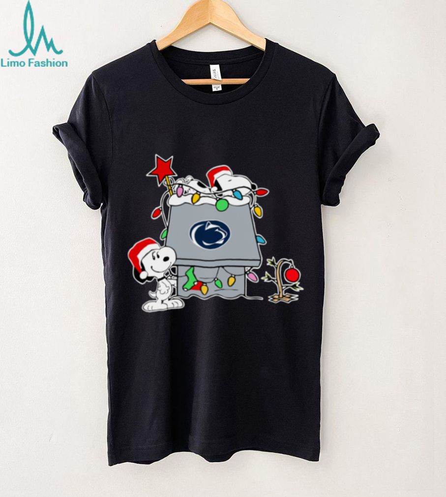 Snoopy Penn State Nittany Lions Christmas Shirt 2025 Holiday Football Gift Tee Snoopy Penn State Nittany Lions Christmas Shirt 2025 Holiday Football Gift Tee