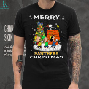 Snoopy Pittsburgh Panthers Christmas Shirt Funny Holiday Football T Shirt