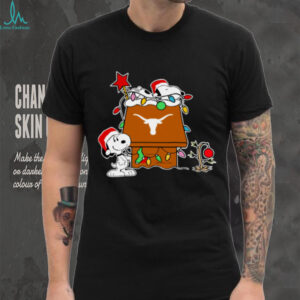 Snoopy Texas Longhorns Christmas Shirt 2025 Holiday Football Gift Tee