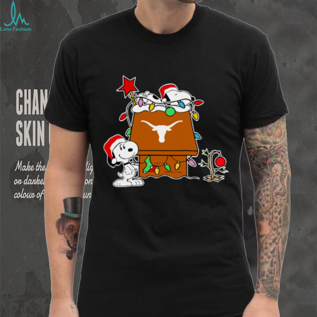 Snoopy Texas Longhorns Christmas Shirt 2025 Holiday Football Gift Tee Snoopy Texas Longhorns Christmas Shirt 2025 Holiday Football Gift Tee