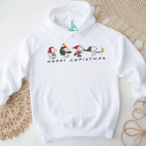 Snoopy and Woodstock funny friendship Merry Christmas 2025 shirt