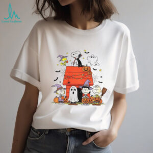 Snoopy and friends spooky season Halloween Thanksgiving and Fall shirt