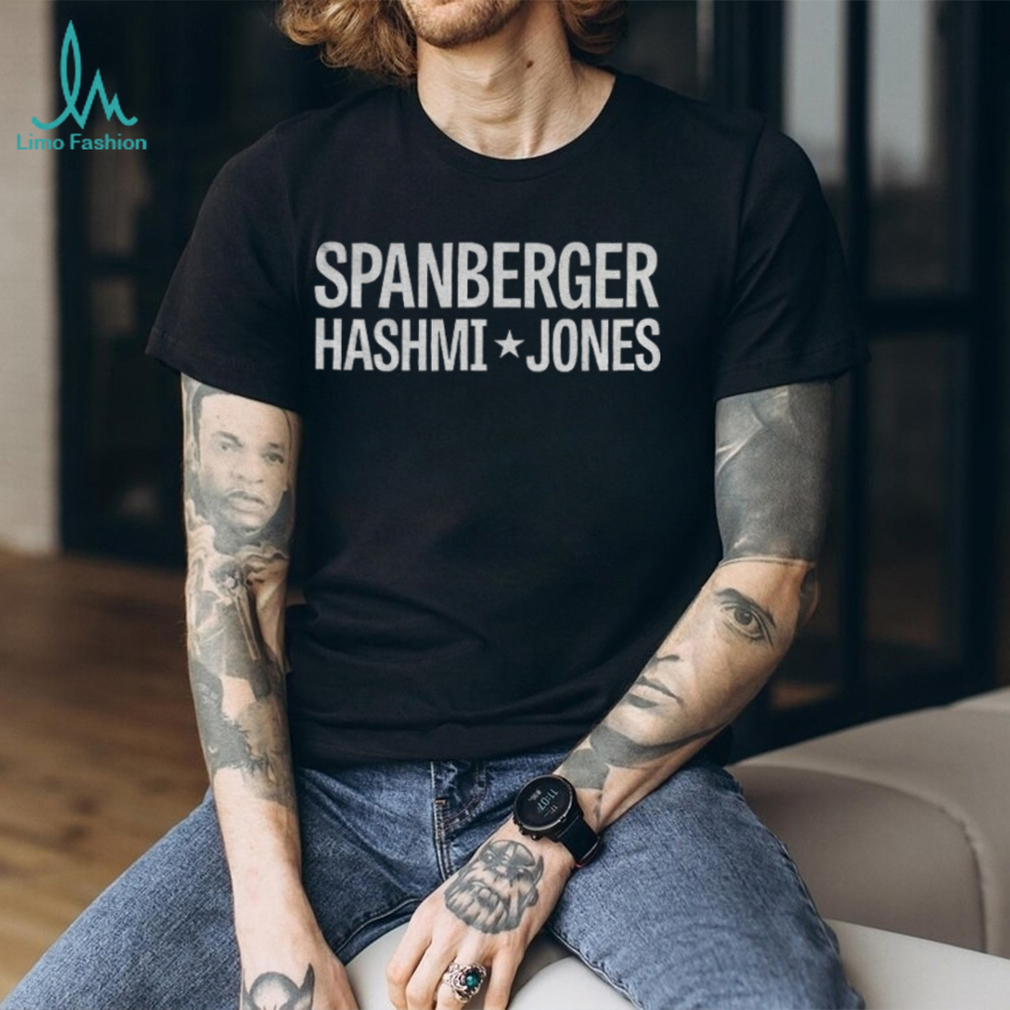 Spanberger Hashmi Jay Jones Logo shirt Spanberger Hashmi Jay Jones Logo shirt