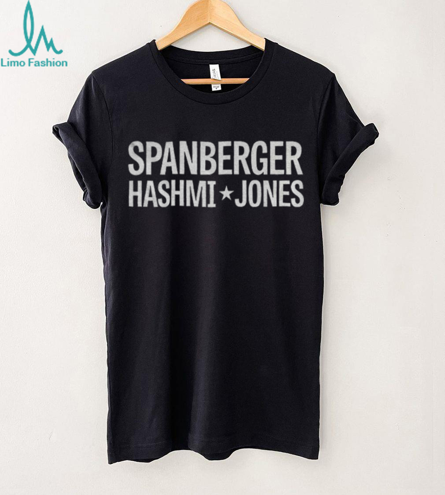 Spanberger Hashmi Jay Jones Logo shirt Spanberger Hashmi Jay Jones Logo shirt