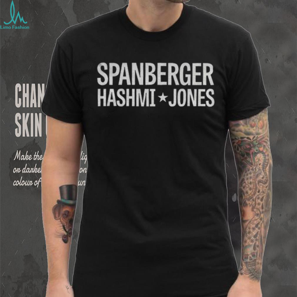 Spanberger Hashmi Jay Jones Logo shirt Spanberger Hashmi Jay Jones Logo shirt
