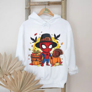 Spider Man Super Hero Turkey Thanksgiving Day shirt