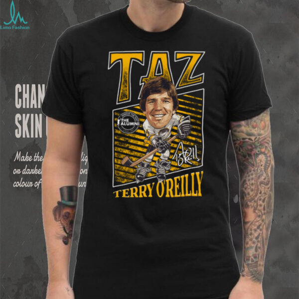 Spittin’ Chiclets Merch Spittin Chiclets x Alumni Association Terry O’Reilly Taz T Shirt