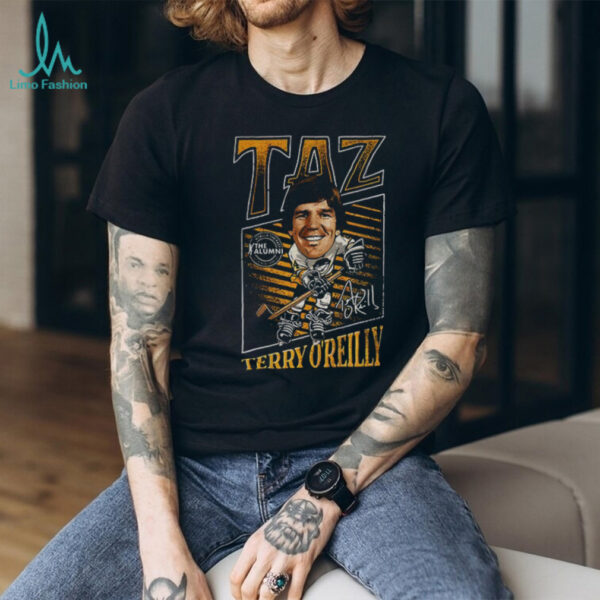 Spittin Chiclets x NHL Alumni Association Terry O’Reilly Taz shirt