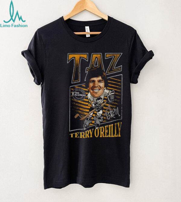 Spittin Chiclets x NHL Alumni Association Terry O’Reilly Taz shirt