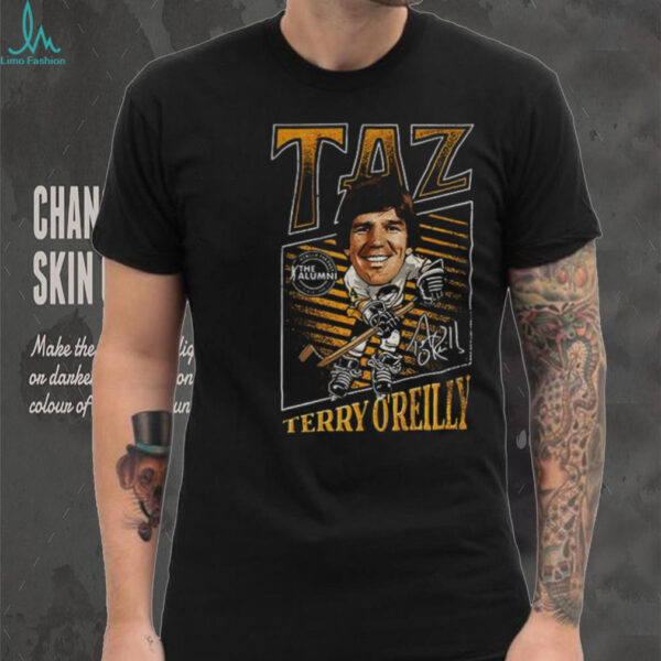 Spittin Chiclets x NHL Alumni Association Terry O’Reilly Taz shirt