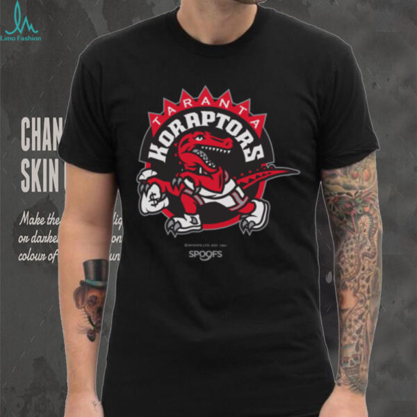 Spoofs Taranta Koraptors Parody Basketball Shirt